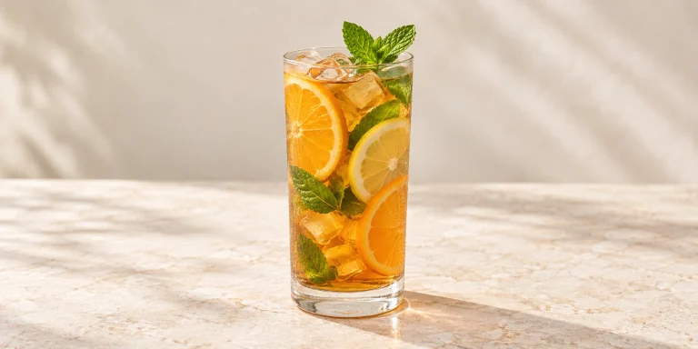 Crystal-Clear Nilgiri Iced Tea