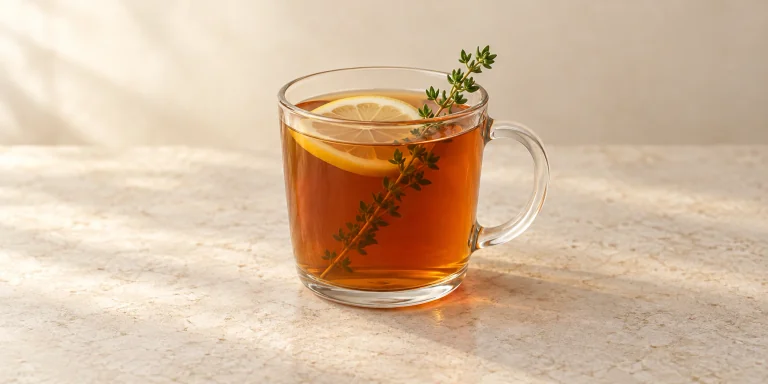 Russian Caravan with Honey, Lemon and Thyme