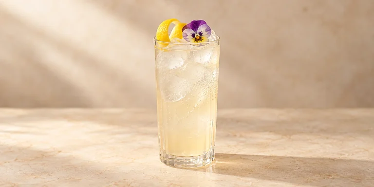 Baozhong Floral Gin Fizz