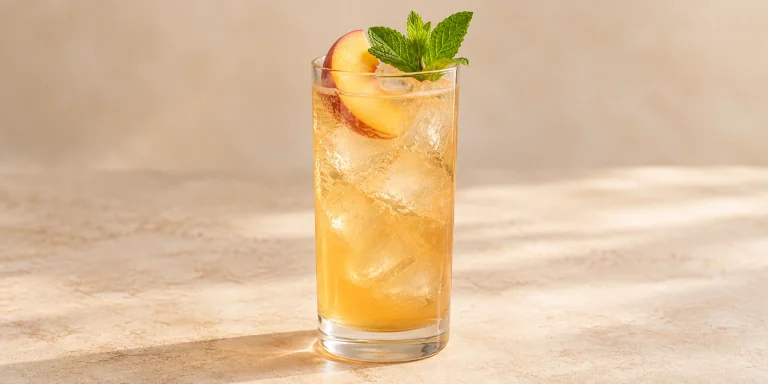 Oriental Beauty Honey-Peach Highball