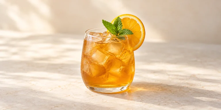 Cold-Brew Rou Gui with Honey and Orange