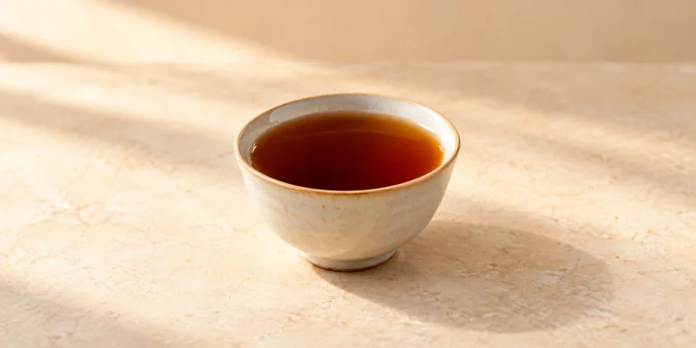 Shou Pu-erh with Ginger and Tangerine Peel