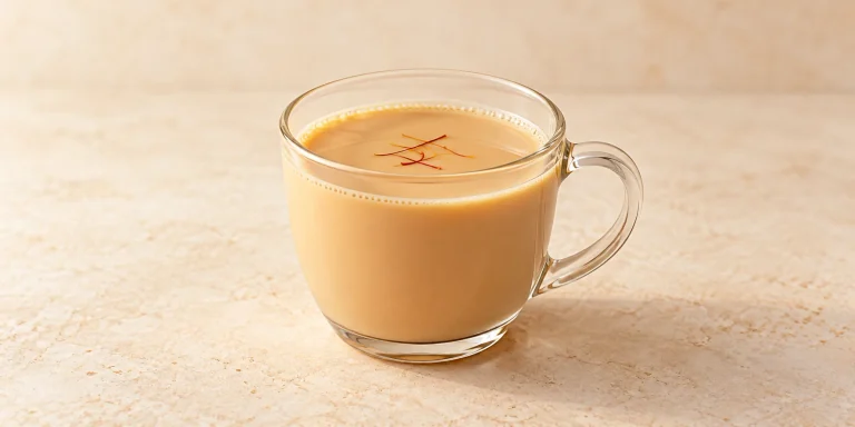 Rose Petals with Cardamom, Honey and Warm Milk
