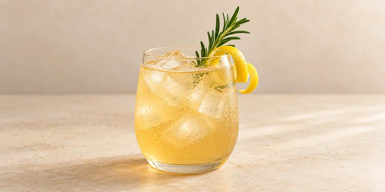 Thyme and Rosemary Garden Mocktail