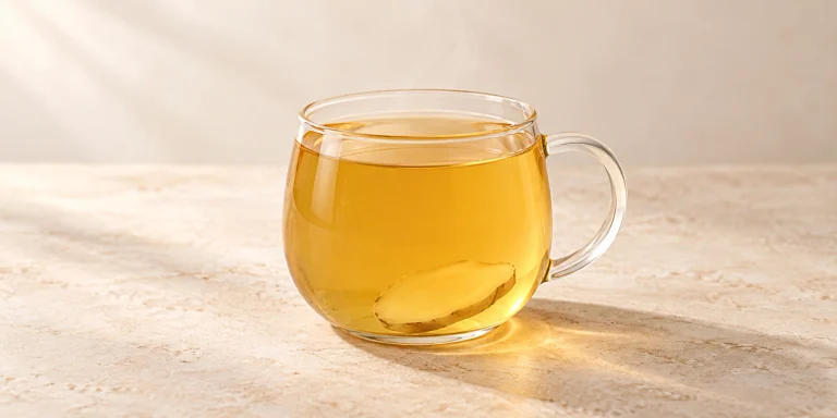 Thyme Infusion with Honey and Lemon