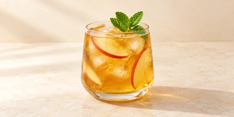 Cold-Brewed Valerian with Apple, Lemon Balm and Mint