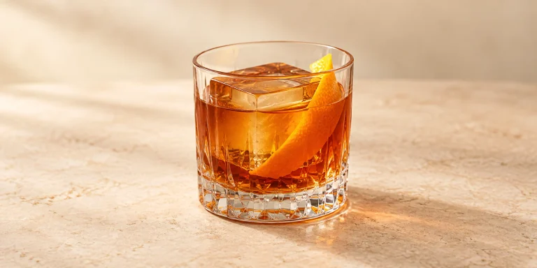 Hojicha Old Fashioned