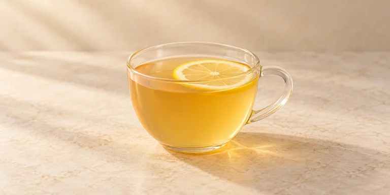Mao Jian Green Tea with Honey and Lemon