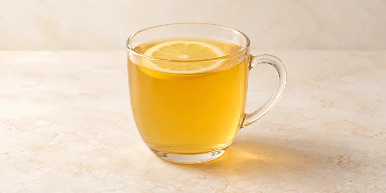 Sencha con jengibre fresco, limón y miel