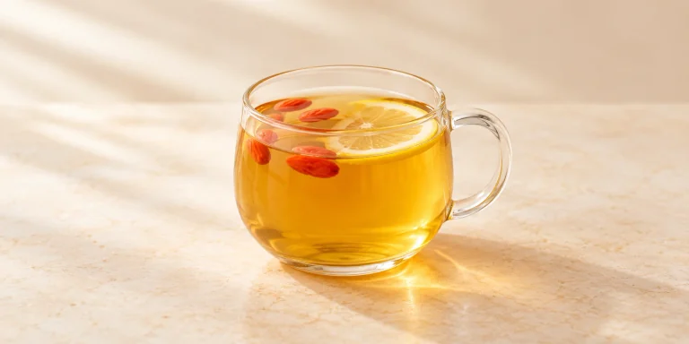 Huoshan Yellow Tea with Honey and Goji