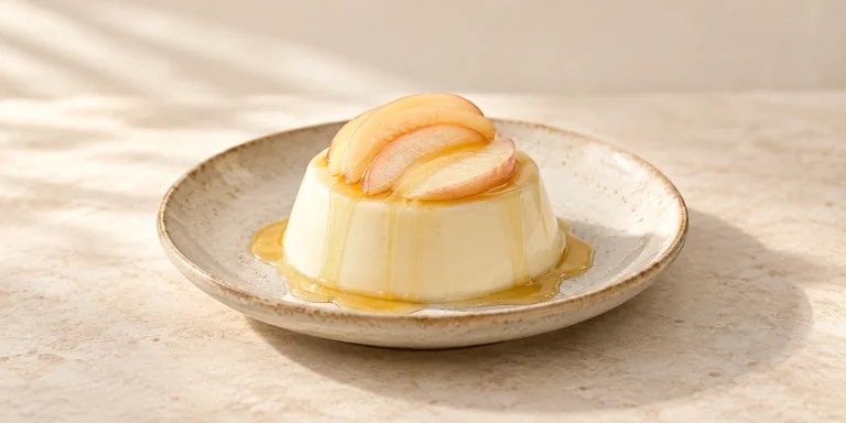 White Tea and Honey Panna Cotta