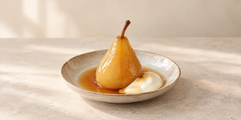 Digestion Blend Poached Pears