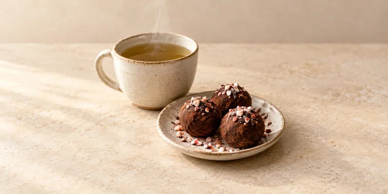Energy Blend Dark Chocolate Mint Truffles
