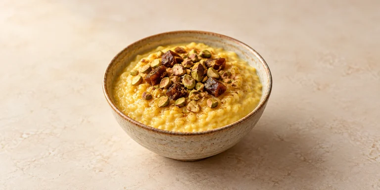 Golden Milk Spiced Rice Pudding