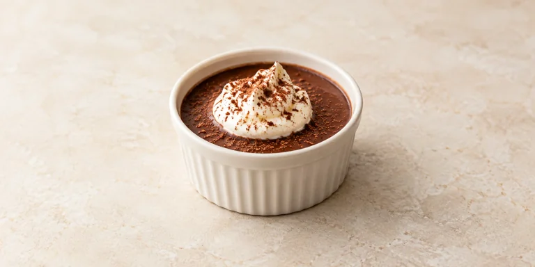 Roasted Dandelion Root Mocha Pots de Crème