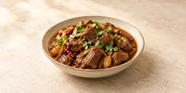 Fu Zhuan Tea-Braised Lamb with Cumin