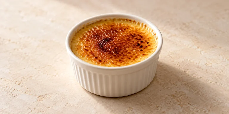 Chamomile Honey Crème Brûlée