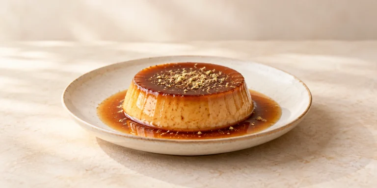 Uva Ceylon and Spiced Caramel Pudding