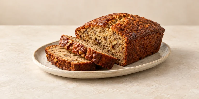 Rwandan Black Tea and Honey Banana Cake