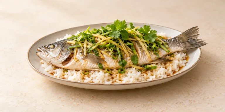 Alishan Oolong Steamed Sea Bass