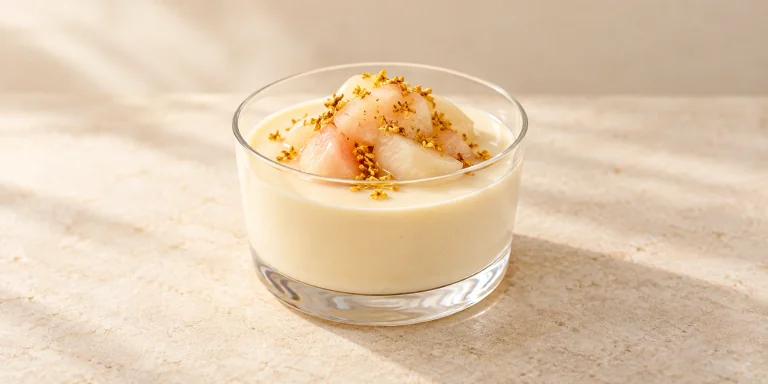 Baozhong Floral Panna Cotta