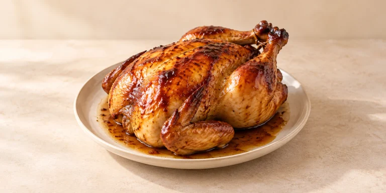 Oriental Beauty Honey-Glazed Roast Chicken