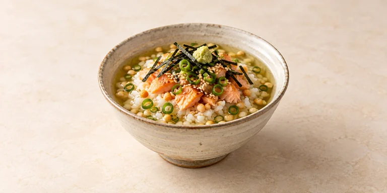 Kukicha Twig Tea Ochazuke with Salmon