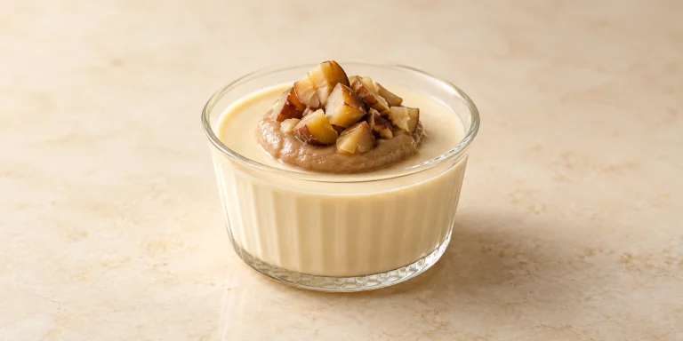 Lu'an Gua Pian Chestnut Panna Cotta
