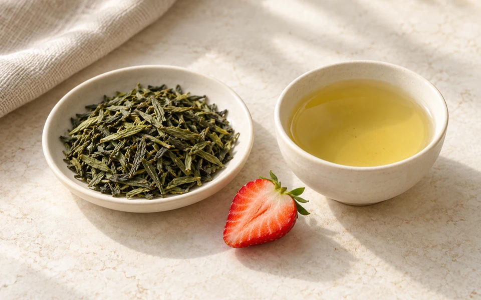 Strawberry Green Tea
